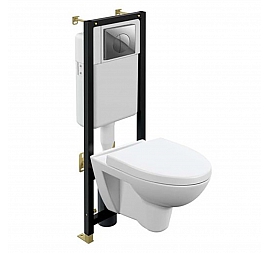 Инсталляция Cersanit с подвесным унитазом Cersanit Parva CO DPL EO A64229