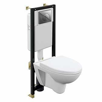 Инсталляция Cersanit с подвесным унитазом Cersanit Parva CO DPL EO A64229