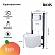 Инсталляция Iddis с подвесным унитазом Iddis Basic BASBI01i73