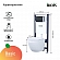 Инсталляция Iddis с подвесным унитазом Iddis Basic BASBQ02i73