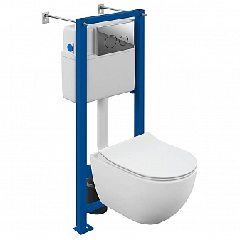 Инсталляция Cersanit с подвесным унитазом Cersanit Brasko 68302