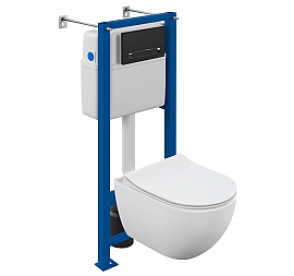 Инсталляция Cersanit с подвесным унитазом Cersanit Brasko 68293