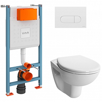 Инсталляция Vitra с подвесным унитазом Vitra Normus 9773B003-7207