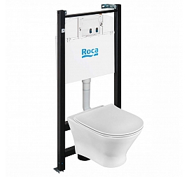 Инсталляция Roca с подвесным унитазом Roca Leon ZRU9307623