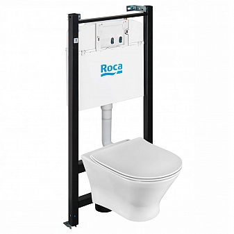 Инсталляция Roca с подвесным унитазом Roca Leon ZRU9307623