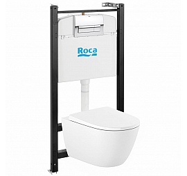 Инсталляция Roca с подвесным унитазом Roca Ona ZRU9310392