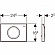 Клавиша смыва Geberit Delta 11 115.120.21.1