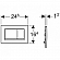 Клавиша смыва Geberit Sigma 30 115.883.JT.1