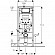 Инсталляция для подвесного унитаза Geberit Duofix 111.370.00.5