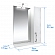 Шкаф зеркальный Triton Кристи 65 Н0000099471 65 см левый