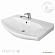 Тумба с умывальником Акватон Ария Н 1A1413K0AA010 80 см белая