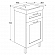 Тумба с умывальником Iddis Sena SEN50W1i95 50 см