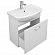 Тумба с умывальником Aquanet Ирис 65 см 1 ящик