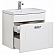 Тумба с умывальником Aquanet Рондо 70 см 1 ящик белая