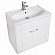 Тумба с умывальником Aquanet Рондо 70 см 1 ящик белая
