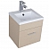 Тумба с умывальником Aquanet Нота 40 см светлый дуб