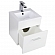 Тумба с умывальником Aquanet Нота 50 см белая