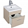 Тумба с умывальником Aquanet Нота 50 см светлый дуб