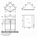 Тумба с умывальником Санта Верона 65 см угловая