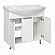 Тумба с умывальником Runo Комфорт 00-00000737 80 см белый