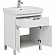 Тумба с умывальником Aquanet Гретта New 233579 70 см белый