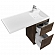 Тумба с умывальником Акватон Лондри 40 1A2670K1LHDY0 105 см