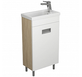 Тумба с умывальником Uncoria Алегра 45 см дуб сонома