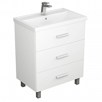 Тумба с умывальником Uncoria Гарда 70 см белая