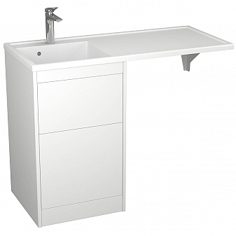 Тумба с умывальником Veneciana Torre 110 см белая