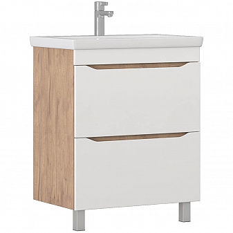 Тумба с умывальником Vigo Grani 700-0-2 70 см напольная дуб золотой