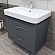 Тумба с умывальником Vigo Roberta 2-800 80 см графит