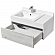 Тумба с умывальником Акватон Сакура 80 1A2364K1SKW80 80 см