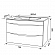 Тумба с умывальником Iddis Cloud CLO80W0i95 80 см