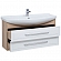 Тумба с умывальником Aquanet Остин 201734 120 см белая/дуб сонома