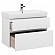 Тумба с умывальником Aquanet Бруклин 203960 85 см белая