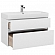 Тумба с умывальником Aquanet Бруклин 203961 100 белая