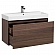 Тумба с умывальником Aquanet Нью-Йорк 203949 100 см шпон орех