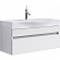 Тумба с умывальником Aqwella 5 stars Bergamo Ber.01.10/W 100 см белый