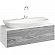 Тумба с умывальником Aqwella 5 stars Genesis GEN0110MG 100 см миллениум серый