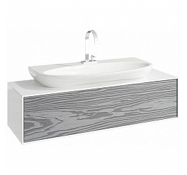 Тумба с умывальником Aqwella 5 stars Genesis GEN0112MG 120 см миллениум серый