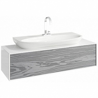 Тумба с умывальником Aqwella 5 stars Genesis GEN0112MG 120 см миллениум серый