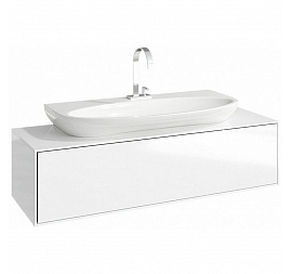 Тумба с умывальником Aqwella 5 stars Genesis GEN0112W 120 см белый
