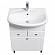 Тумба с умывальником Акватон Норма 65 1A0549K1NO010 65 см с корзиной для белья