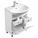 Тумба с умывальником Акватон Норма 65 1A0549K1NO010 65 см с корзиной для белья