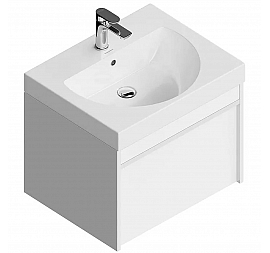 Тумба с умывальником Kerama Marazzi Modula MO.60.1+1\WHT 60 см