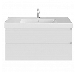 Тумба с умывальником Kerama Marazzi Cubo CUB.100.2\WHT.M 100 см