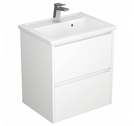 Тумба с умывальником Uncoria Тронто 60 см белая