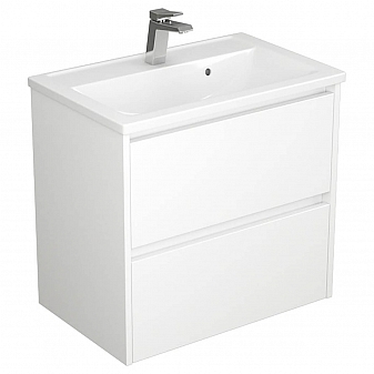 Тумба с умывальником Uncoria Тронто 70 см белая