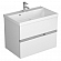 Тумба с умывальником Veneciana Allia 70 см белая подвесная