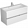 Тумба с умывальником Veneciana Allia 100 см белая подвесная